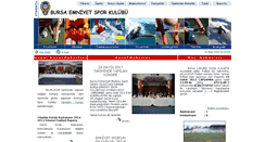 Desktop Screenshot of bursaemniyetsporgucu.com